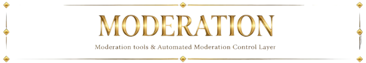 moderation banner