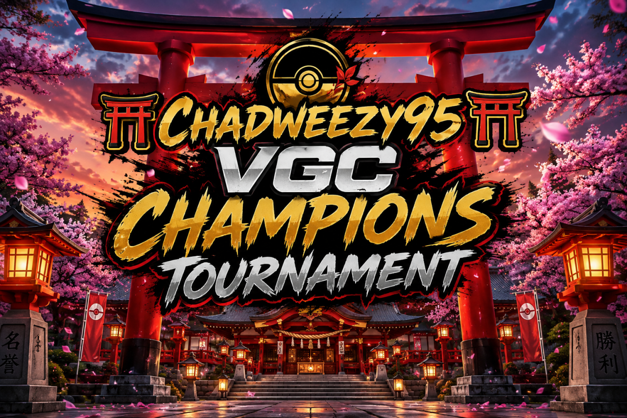 ⛩️Chadweezy95 VGC Champions Tournament⛩️