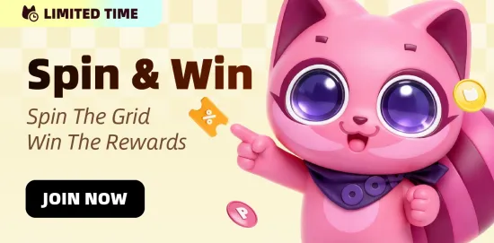 🎉Spin & Win :Spin the Grid, Win the Rewards!🎁(图1) 图片