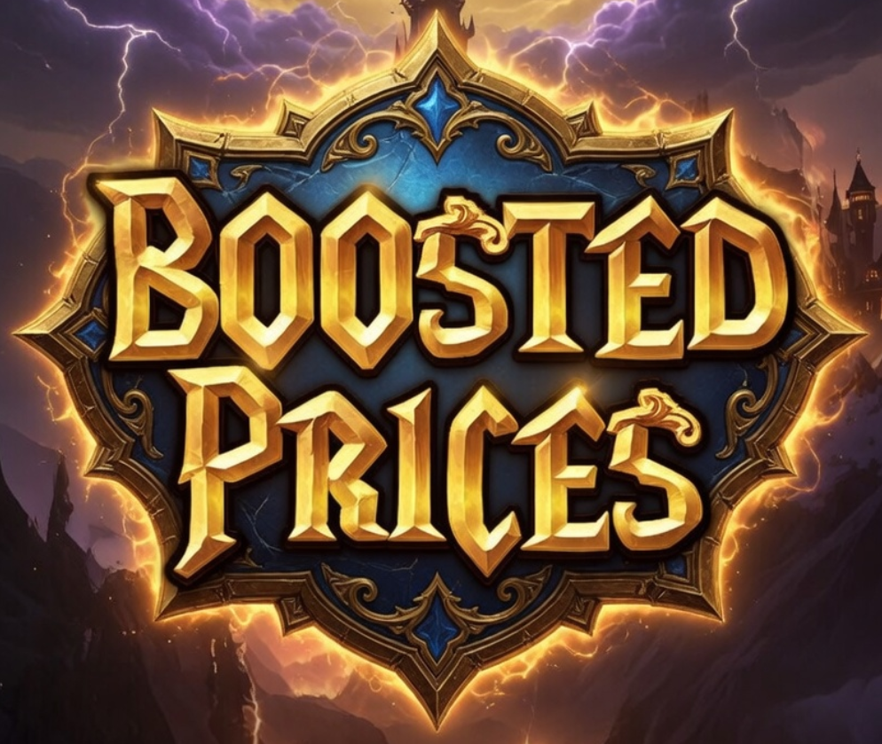 Boosted Prices for EU/US WoW Gold — Limited Offer
