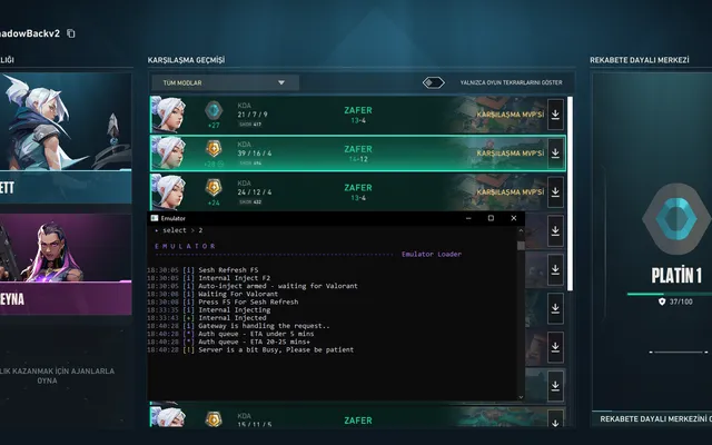 Mitamers Perm (Spoofer) müşteri ekran görüntüsü