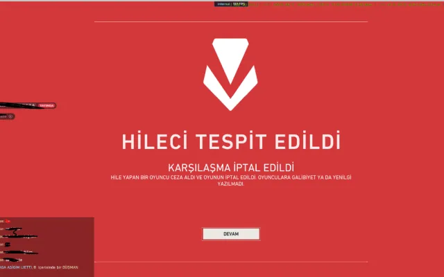 Mitamers PUBG Lightning müşteri ekran görüntüsü