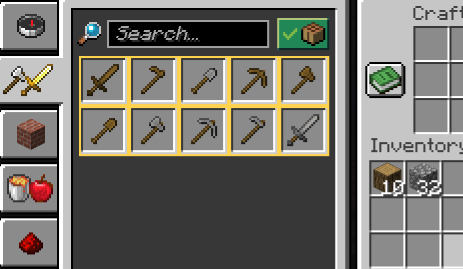 CraftSkip recipe book integration