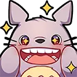 Totoro Excited