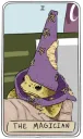 frog tarot magician