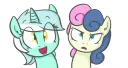 Lyra and Bon Bon 