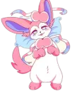 Sylveon waiting for someone 