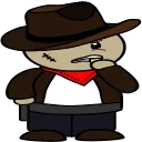 Cartoon cowboy