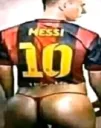 messi ass cheeks