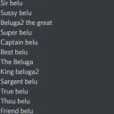 Pronounces Belu