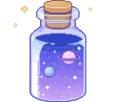 Magic Jar Space Galaxy