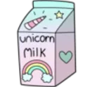 Unicoen Milk Drink Pastel