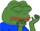 Pepe Crying STICKER EDITION