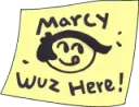 Marcy Wuz here!