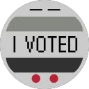 I voted