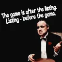 when listing?
