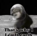 left earth