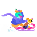 sled
