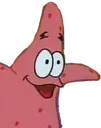 Excited Patrick