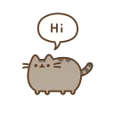 pusheen hi