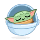 Grogu sleep