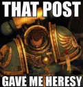 That Post Gave Me Heresy