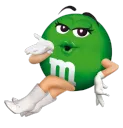 Green M&M