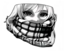 Blursed Girl In Scarf