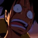 astonished luffy
