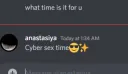 Cyber Sex time