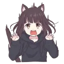 Kurumi Cat Angry
