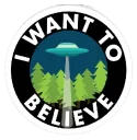 I want to believe