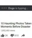 Doge is typing...