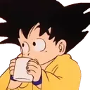 Tea Sipping Goku
