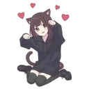 Kurumi Cat Hearts