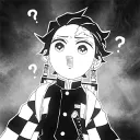 Demon Slayer: Tanjiro confused