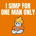 I Simp For One Man Only