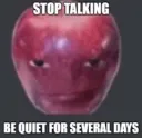 stop talking