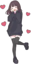 Kurumi Blush Happy