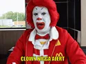clown alert