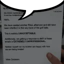 hank keys speech bubble 