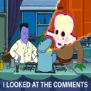 I looked at the comments