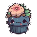 kawaii cupcake