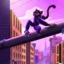 AI Monkey city