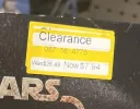 clearance