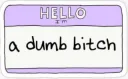 Dumb Bitch
