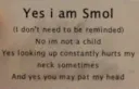 Yes Smol