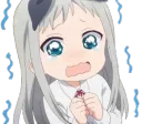 hideri scared
