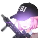 FBI Natsuki With Gun