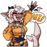 Sticker, Maya Hi !,